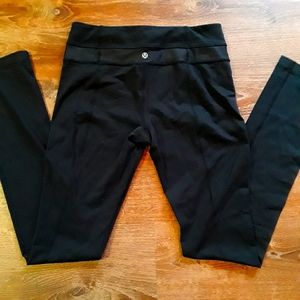 Lululemon Black Straight To The Studio Pant Sz 6